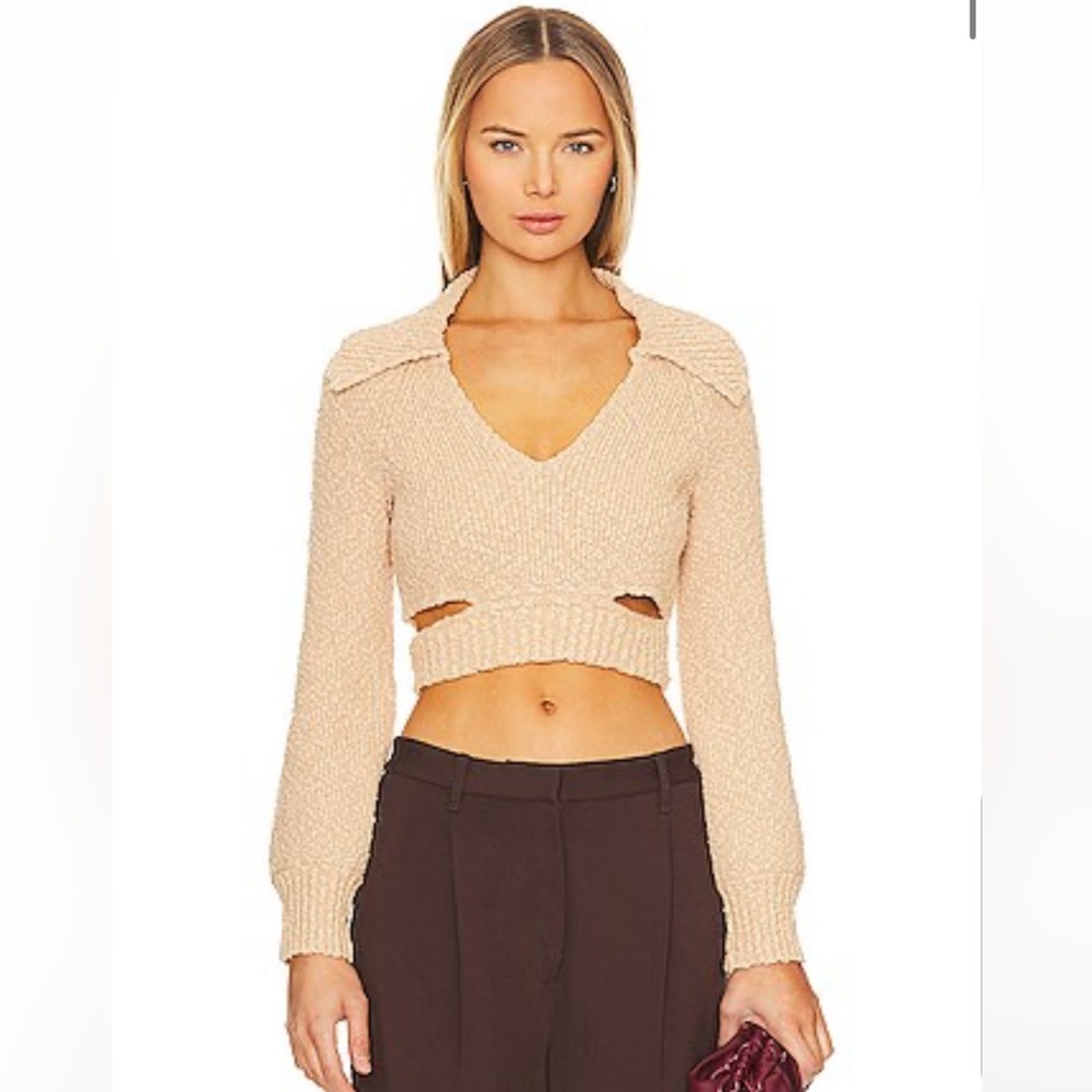 Imani Boucle Knit Pullover in Beige
L'ACADEMIE
Color: Beige